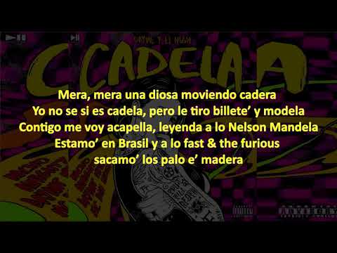 Cadela  (letra) - Nacho Ft. Bryant Myers  Almighty y MC Bin Laden