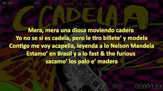 Cadela  (letra) - Nacho Ft. Bryant Myers  Almighty y MC Bin Laden