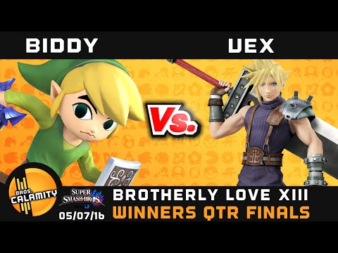 BLXIII | Mutiny Biddy (T.Link) vs CT Vex Kasrani (Cloud) - Winners Qtr Finals - Sm4sh Singles