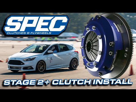 SPEC Stage 2+ Clutch install in our Focus ST