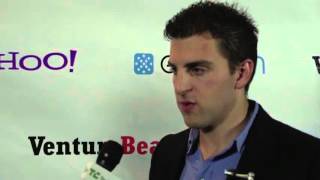 Airbnb, Brian Chesky Backstage Interview | TechCrunch 2012 Crunchies