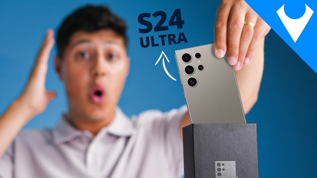 Olha ele! Galaxy S24 ULTRA IA Primeiro UNBOXING! Adeus iPhone 15 PRO!