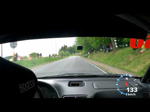 HALLS Team GSMP Korczyna 2022 Artur Gaść Hill Climb Honda Integra Type R DC2 K20 Onboard 1:57