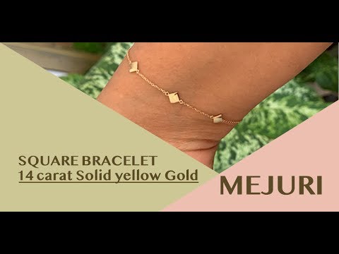 Solid yellow gold  from Mejuri