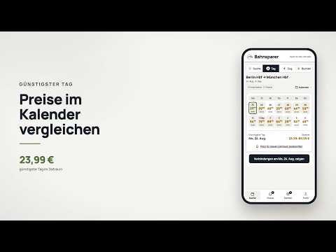 Bahnsparer: Save Time & Money video thumbnail
