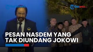 Surya Paloh Buka Suara soal Tak Diundangnya NasDem saat Jokowi Kumpulkan Ketum Parpol: Kita Hormati