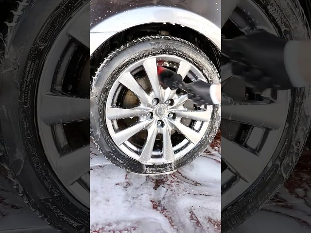 أدوات تنظيف الجنوط والكفرات - 10 قطع