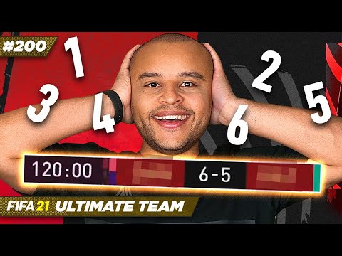 4 VIRADAS! Uma PARTIDA INCRÍVEL na WL! - EP. #200 - Rumo ao Topo | FIFA 21 XONE