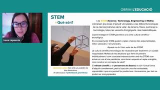 Com oferir activitats STEM que elevin expectatives i obrin nous horitzons? Amb Irene Lapuente.