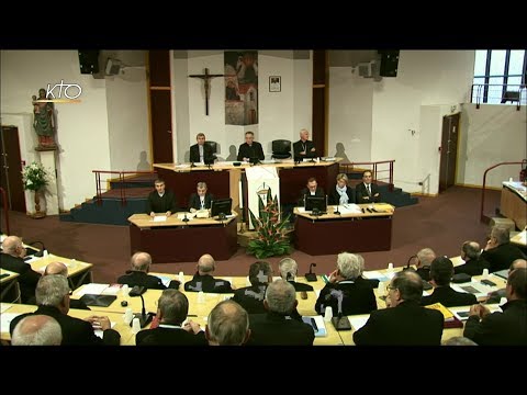 Séance d’ouverture de l’Assemblée plénières des Evêques de France