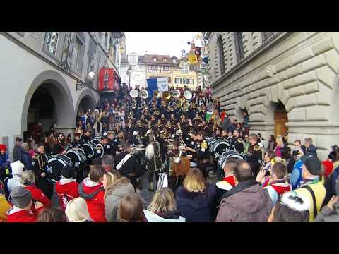 Musegg-Geischter Lozärn 2019 - Eminem Medley