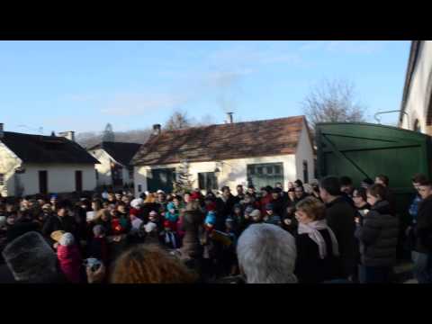 Carroling @ Savarsin for Romania's Royal Family