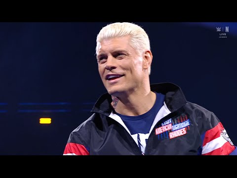 Cody Rhodes Entrance: WWE SmackDown in London, March 28, 2025