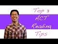 3 Best ACT Reading Tips and Strategies to Raise Your ACT Reading Score