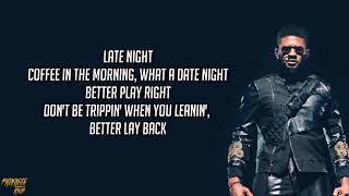 Usher - Don&#39;t Waste My Time (Lyrics) ft. Ella Mai