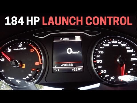 Audi A3 2.0 TDI 184HP 8V Quattro 8V LAUNCH CONTROL | 0-100 km/h ACCELERATION