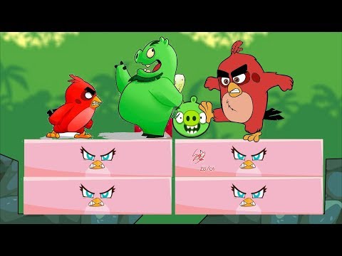 Angry Birds Kick Piggies - FULL GAMEPLAY STELLA KICKING OUT PIGGIES!