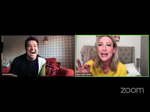 Faye Tozer and Joe Mcelderry Facebook live April 2020