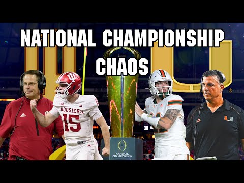 National Championship Chaos! | College Football Playoff Recap