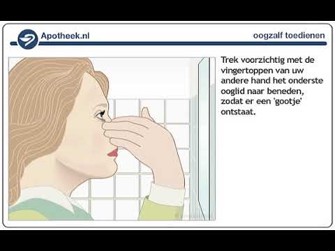 Oogzalf toedienen