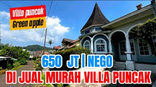 VILLA CIPANAS PUNCAK DI JUAL !! Di jual murah