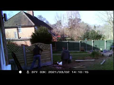 Thatcher's garden and landscaping video.