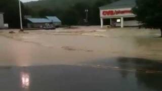 preview picture of video 'endicott ny flash flood 2011'