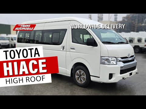 Toyota Hiace HIGH ROOF / TOIT HAUT 2024 Brand New Tropical Manual 15 seats