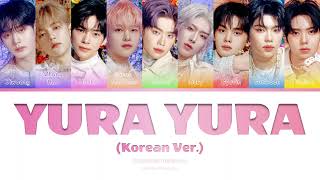 Download lagu ZEROBASEONE (제로베이스원) 'YURA YURA (Korean Ver.)' Lyrics (Color Coded Han_Rom_Eng) mp3