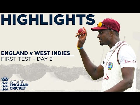 Day 2 Highlights | Stunning Holder Takes Best Ever 6-42 | England v West Indies 1st Test 2020
