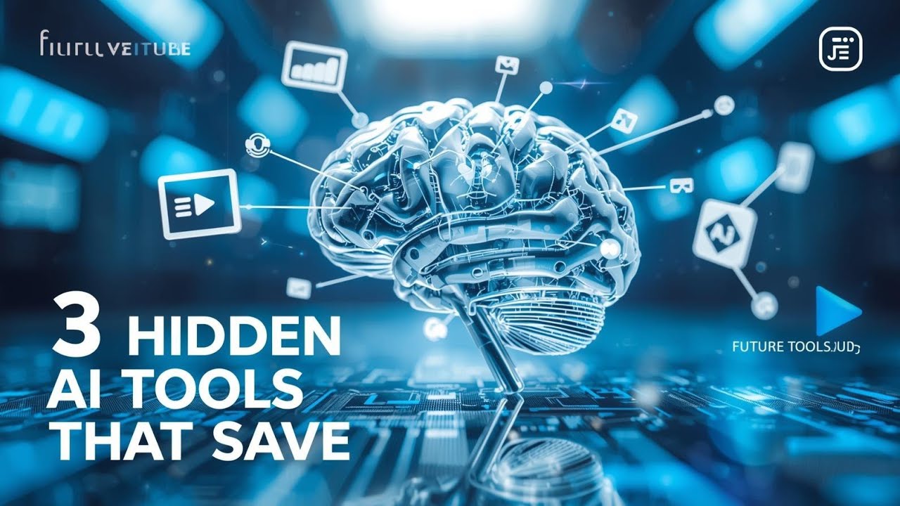 “3 Hidden AI Tools That Save You HOURS Every Day 🚀 | Future Tools Hub”
