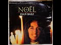 Silent Night - Joan Baez Noel Side Two Original 33 RPM 1966