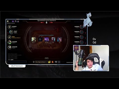 Daenerysz comentando a retirada dos nicks na seleção de campeões