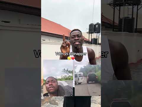 Kidnappers vs very dark man, just imagine