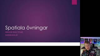 Spatiala ovningar - Hur ska man tanka? - Squidfactor