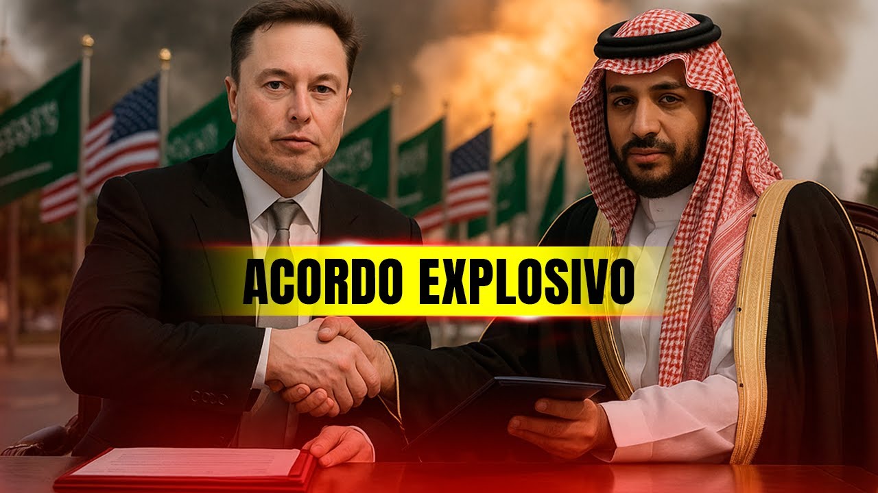 Musk Fecha com Realeza Saudita / Arábia em Ultimato Tecnológico com Robôs da Tesla