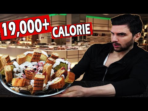 MANGIO IL GELATO PIÙ INSANO DI SEMPRE | 19,000 CALORIE + ( ICE CREAM CHALLENGE 5,5 KG +) MAN VS FOOD