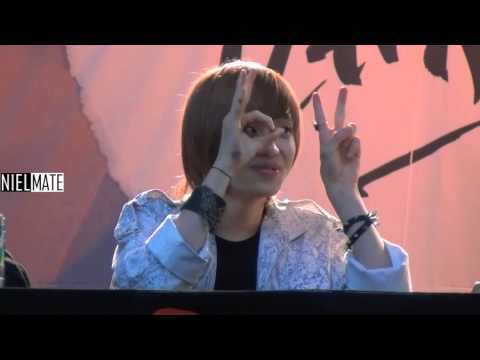 [FANCAM] 120611 N-I-E-L's aegyo at Daejun Fansigning