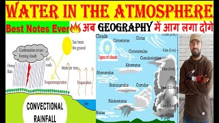 Chapter 11 Water in the atmosphere in hindi | Fundamentals of physical geography | chapter 11 Geo |