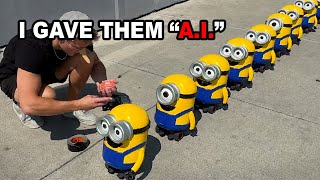 I Made an Army of Robot Minions