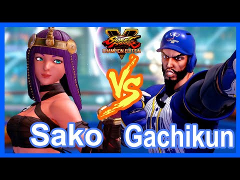 SFV Sako (Menat) VS Gachikun (Rashid)