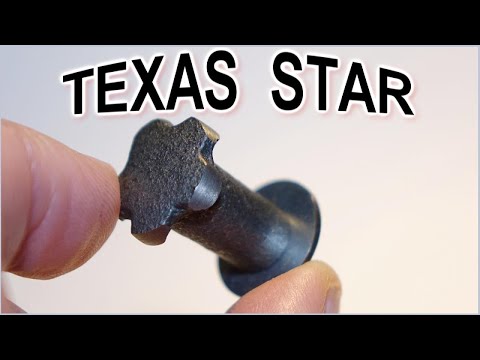 TEXAS STAR  - Weird Cast Iron 12ga. Slug - Tested