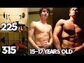 Bench Transformation 225LBS - 315LBS | 15 - 17 Years Old