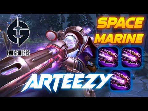 Arteezy Sniper Space Marine Boss - Dota 2 Pro Gameplay [Watch & Learn]