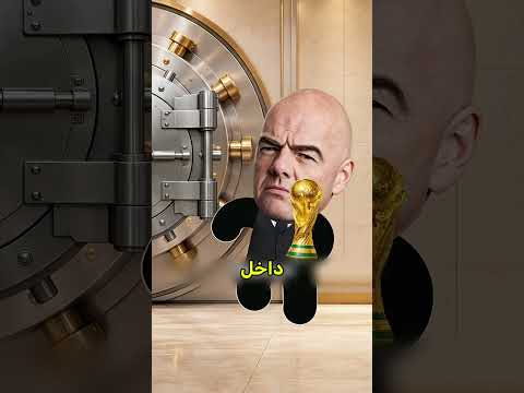 كاس العالم اللي تشوفه دائما مو هو الكاس الحقيقي 😧 #shortvideo