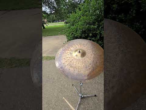 VIDEO DEMO Meinl 21" Byzance Extra Dry Transition Ride image 3