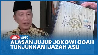 Download lagu Akhirnya Jokowi Jujur Alasan Ogah Tunjukkan Ijazah Asli, Minta Jangan Asal Tuduh mp3