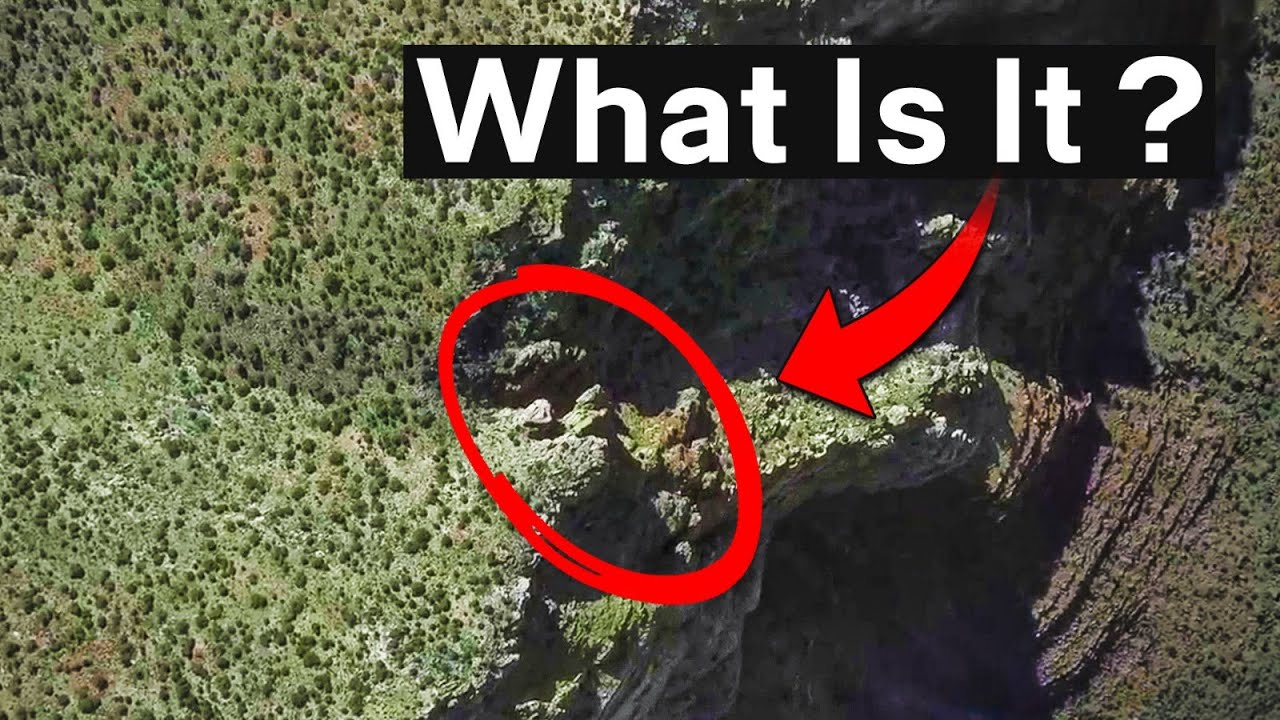 I Discovered This on the Edge of the Grand Canyon on Google Earth 👀