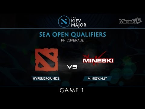 Hypergroundz vs Mineski Malaysia | Kiev Major Open Qualifier | Group Stage | Best of 1 | Game 1