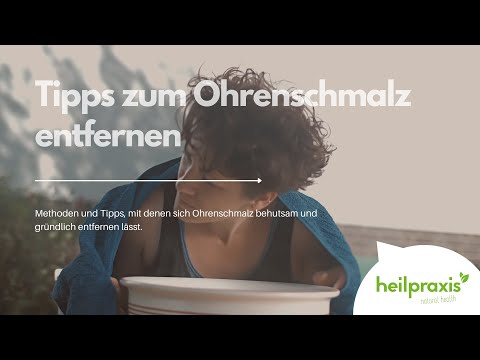 Tipps zum Ohrenschmalz entfernen